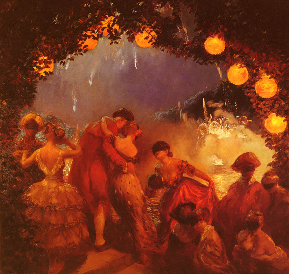 L'Intrigue Nocturne by Gaston La Touche